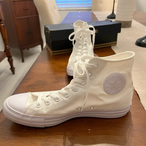 Converse Chuck Taylor All Star White Monochrome Unisex - Picture 3 of 6